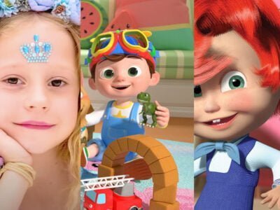 Most Rated YouTube kids channels as of March 2023