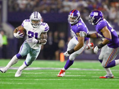 Cowboys' Dominant 40-0 Victory over Giants on Sunday Night Football