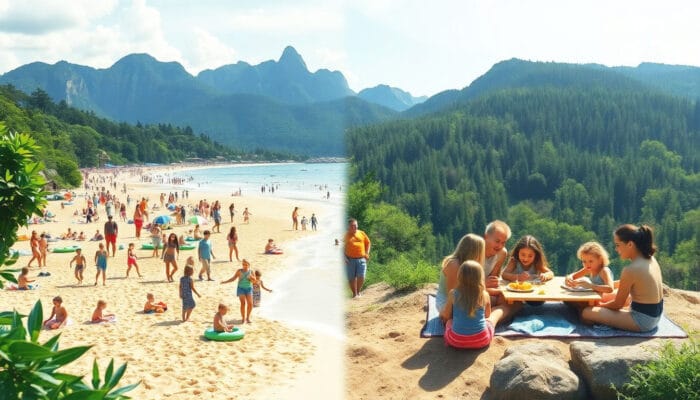 Beach vs. Mountain: The Ultimate Family Vacation Showdown